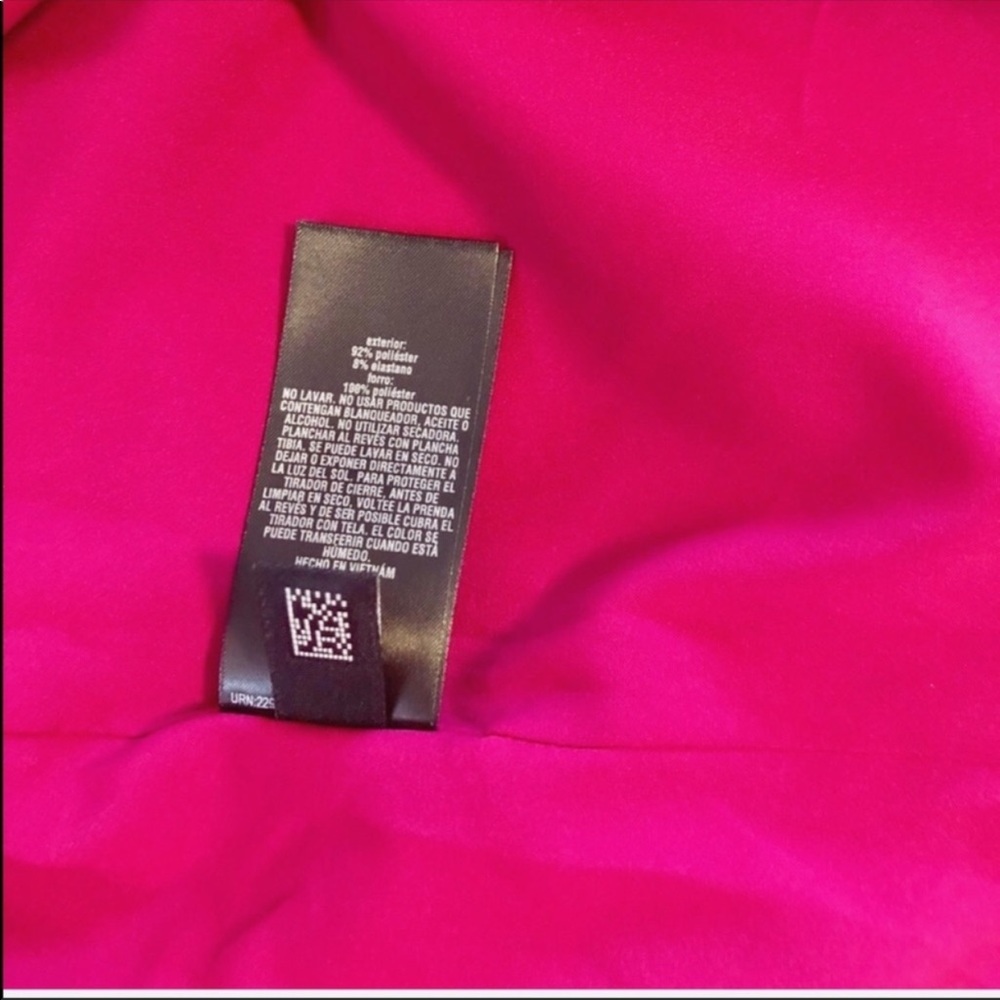 Ted Baker London Torriya Ruffled Sleeveless Halter Tunic Dress In Deep Pink NWT - Picture 12 of 12